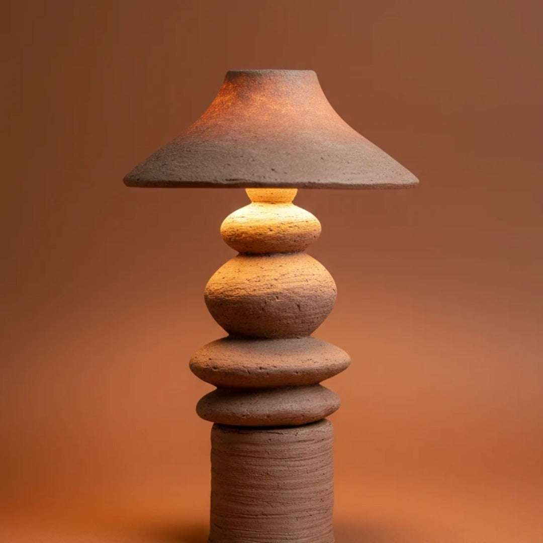 Handcrafted Ceramic Table Lamp