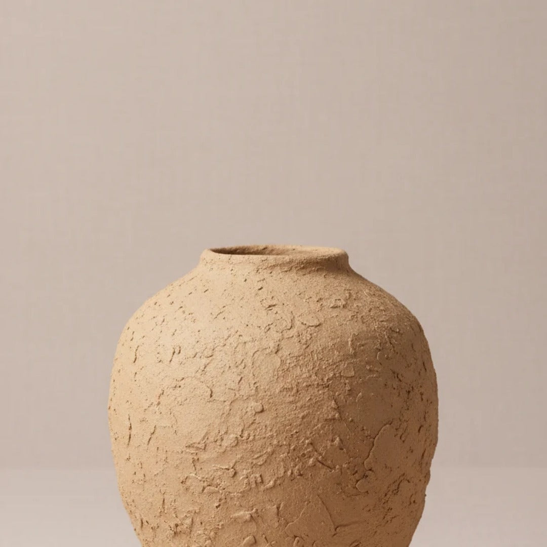Honey Clay Ceramic Vessel